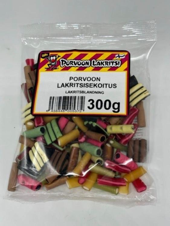 Porvoon Lakritsi lakritsisekoitus 300g