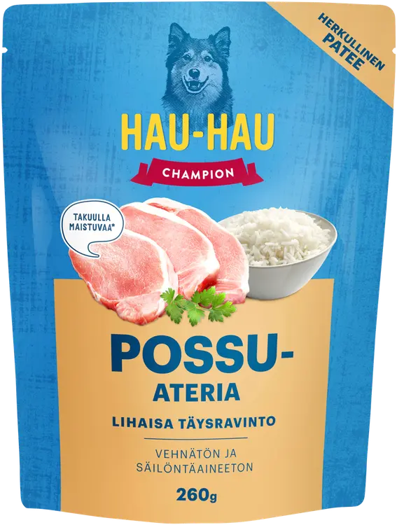 Hau-Hau Champion Possuateria täysravinto 260 g
