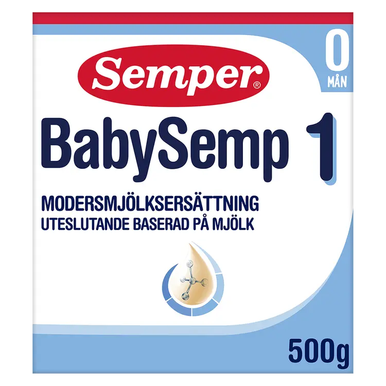 Semper BabySemp1 Maitopohjainen äidinmaidonkorvike syntymästä alkaen, jauhe 500g