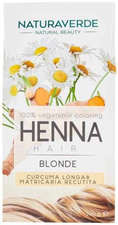 Naturaverde Henna 100% Vegetable Coloring Blond hiusväri