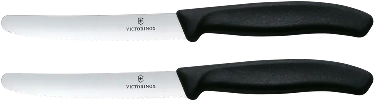 Victorinox tomaattiveitsisetti 11 cm 2 kpl musta