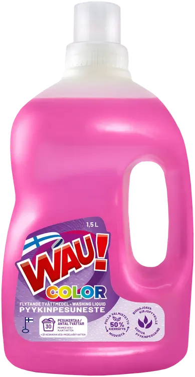 WAU! Pyykinpesuneste 1,5 L Color