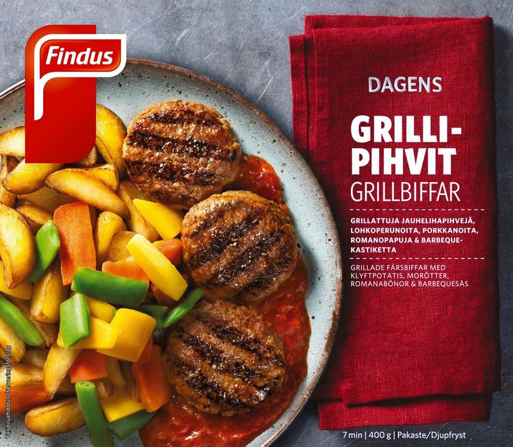 Findus Dagens Grillipihvi&BBQ 400g , pakaste