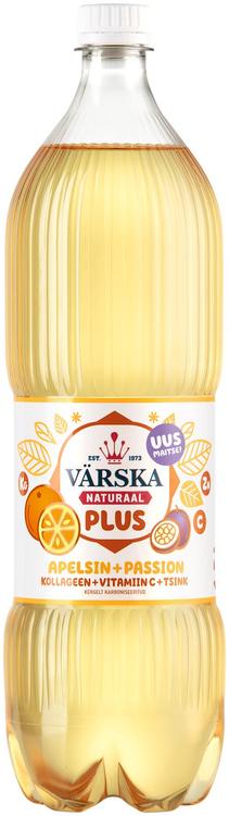 Värska Naturaal Plus apelsini-passioni 1,5L