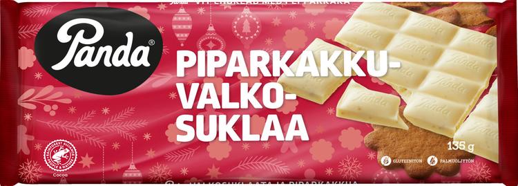 Panda piparkakku valkosuklaalevy 135g
