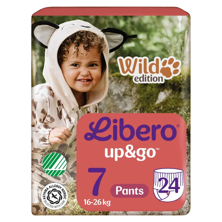 LIBERO Up&Go housuvaippa koko 7, 24kpl, 16-26 kg