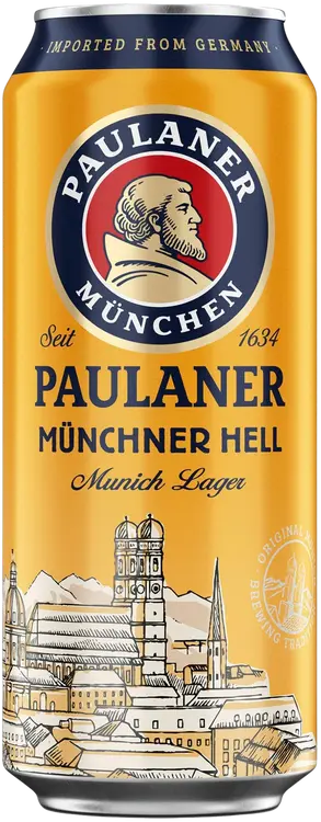 Paulaner Münchner Hell Munich Lager 4,9% 0,5l tölkki