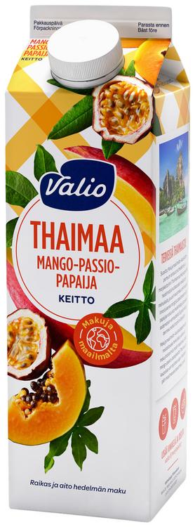 Valio mango-passio-papaijakeitto 1 kg Thaimaa