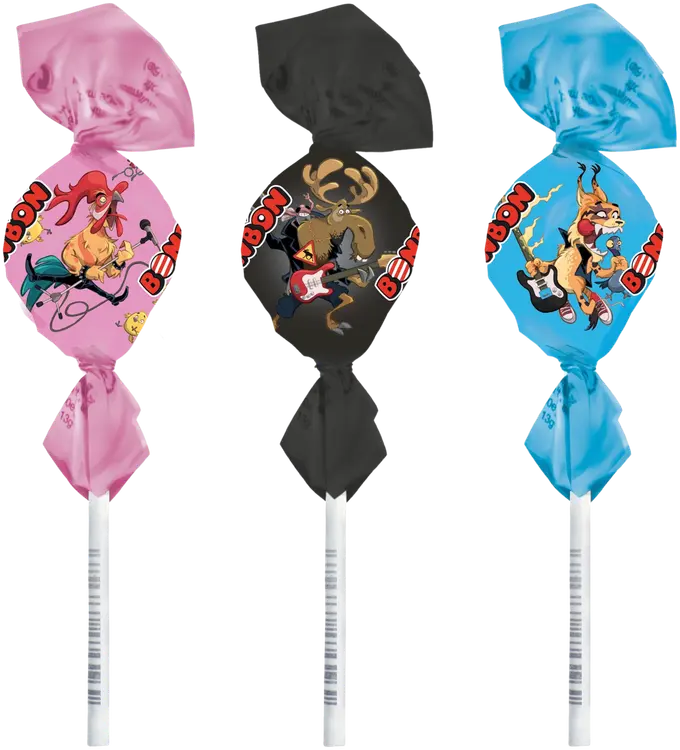 BonBon Rock Mix tikkukaramellisekoitus 13g