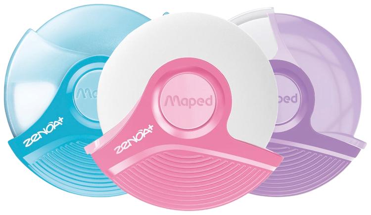 Maped Pyyhekumi Zenoa Plus Pastel, erilaisia