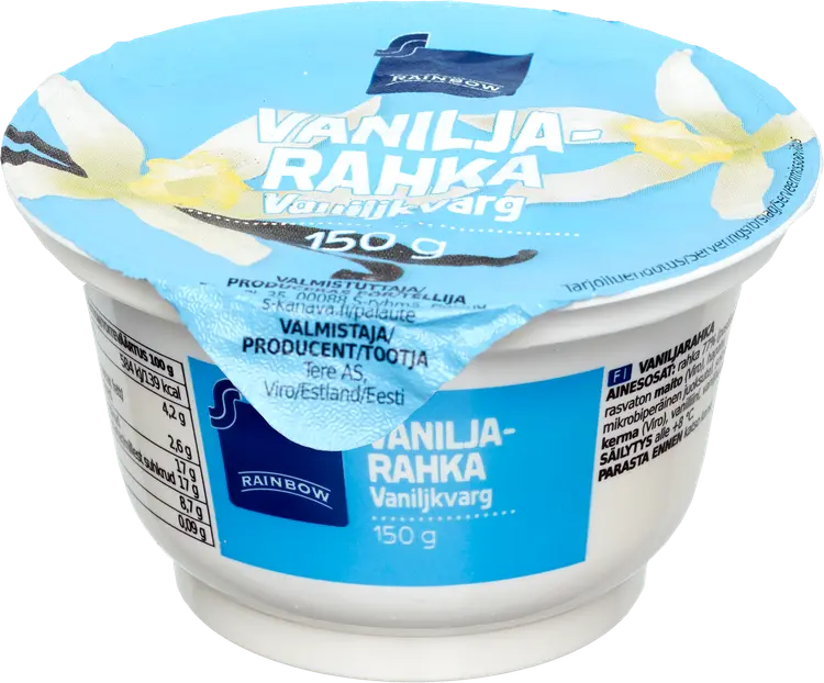 Rainbow vaniljarahka 150g