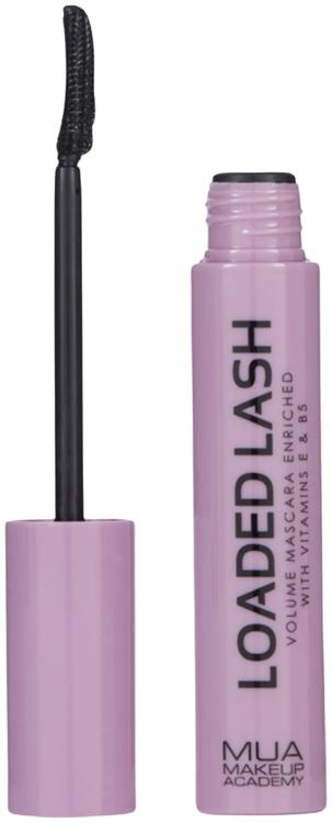 MUA Make Up Academy Loaded Lash Enriched Volume Mascara 8 g Black ripsiväri