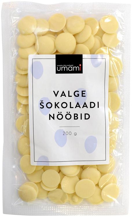 Valge šokolaadi nööbid 200 g