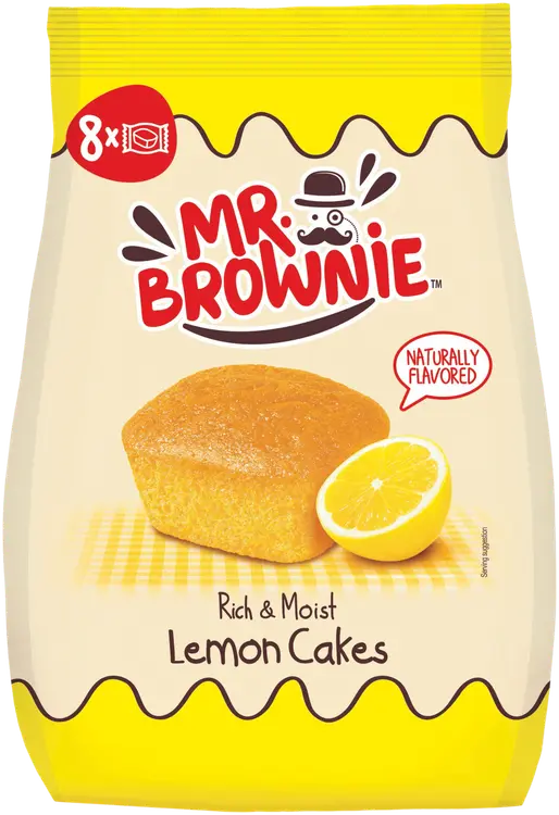 Mr. Brownie Lemon Cakes 200g