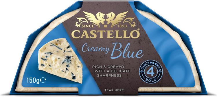 Castello Creamy Blue Sinihomejuusto 150 g