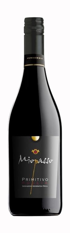 Miopasso Primitivo Puglia KGT vein 14,5%vol 750ml