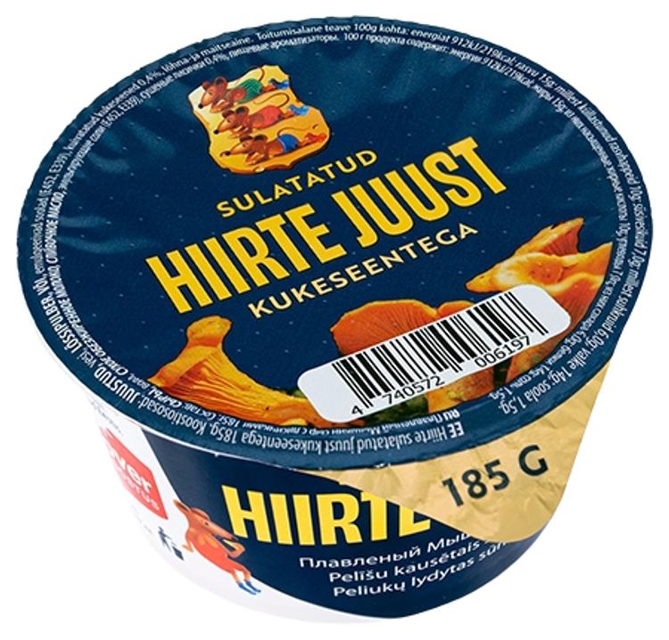 Hiirte Sulatatud Juust kukeseentega 185g