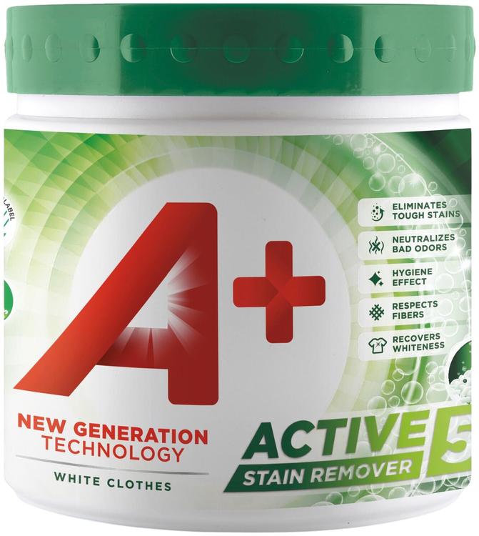 A+ Stain Removal Tahranpoistoaine jauhe 465g White