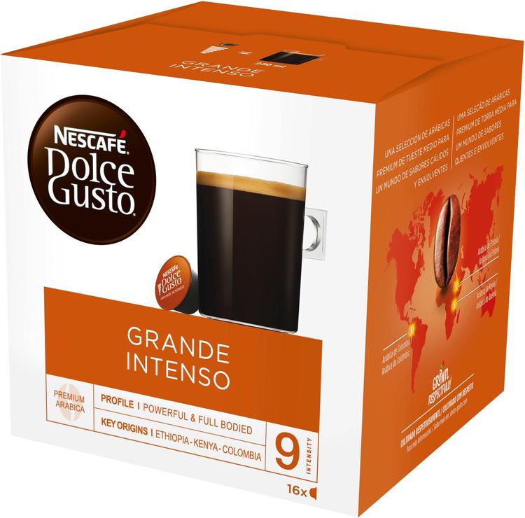 Nescafé Dolce Gusto 16kaps/144g Grande Intenso kahvikapseli