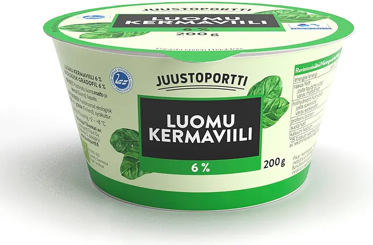 Juustoportti Luomu Kermaviili 200 g