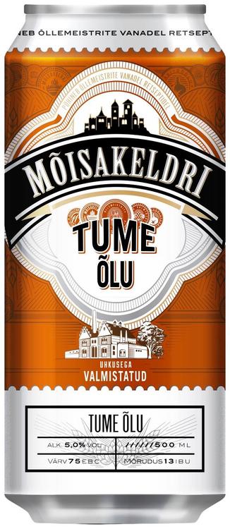 Mõisakeldri tume õlu 5%vol 500ml