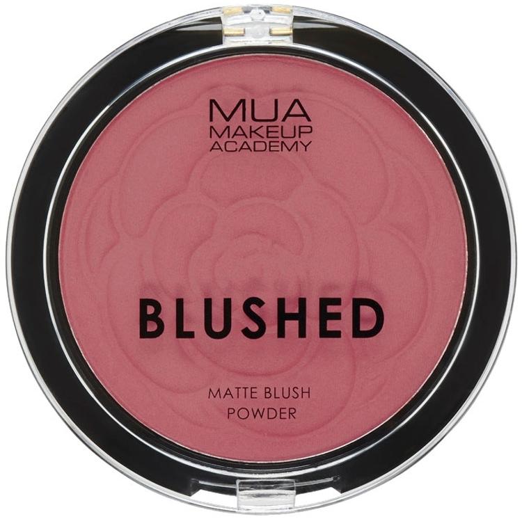 MUA Make Up Academy Blushed Matte Blush Powder 6 g Rouge Punch poskipuna