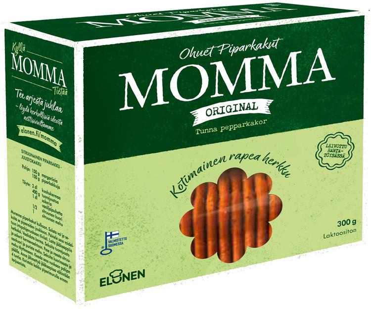 Momma ohuet piparkakut original 300g