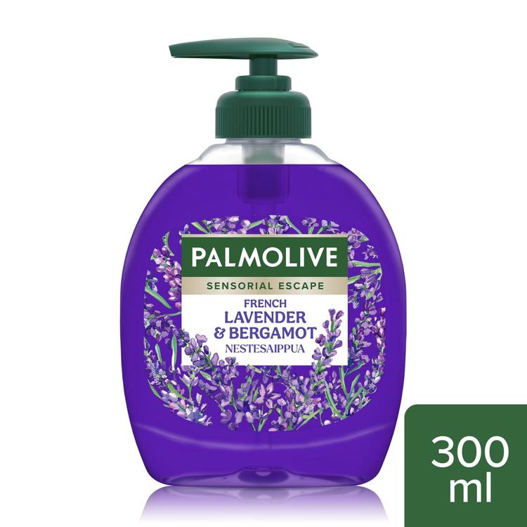 Palmolive Sensorial Escape Lavender & Bergamot nestesaippua 300ml