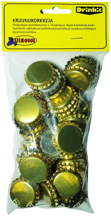 Drinkit Kruunukorkit 70kpl