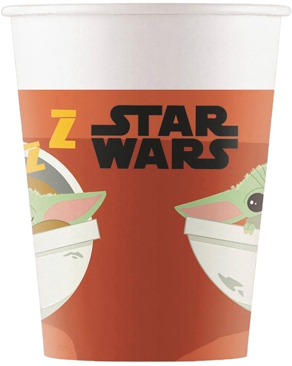 FSC Paper Cup 200ml SW Mandalorian 8 kpl