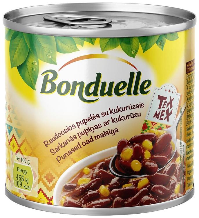 Bonduelle punased oad maisiga 430g