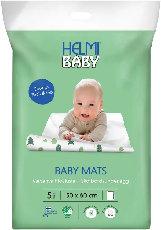 Helmi Baby Vaipanvaihtoalusta 5 kpl