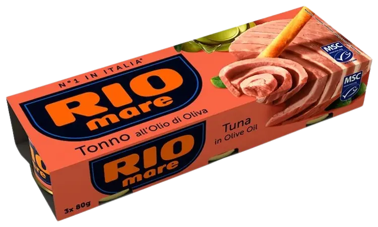 3x80g/52g Rio Mare MSC tonnikala oliiviöljyssä