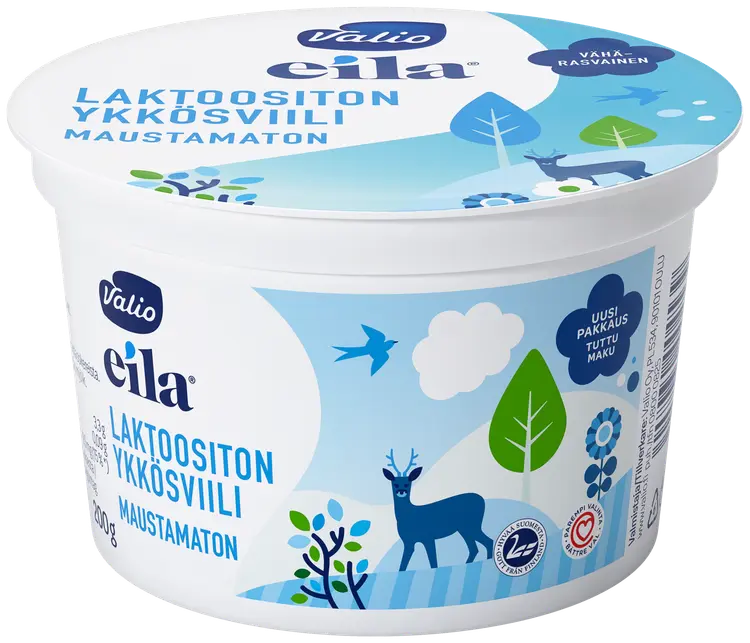 Valio Eila® ykkösviili 200 g maustamaton laktoositon
