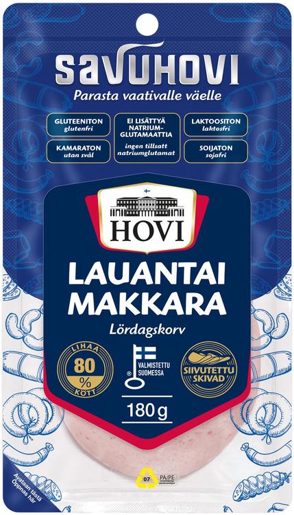 Savuhovi Hovi Lauantaimakkara 180g