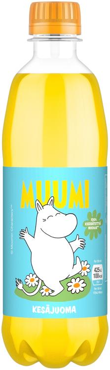 Muumi Kesäjuoma virvoitusjuoma muovipullo 0,5 L