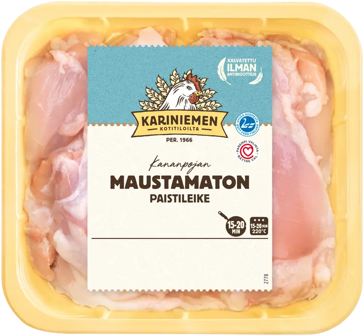 Kariniemen Kananpojan paistileike maustamaton 600 g