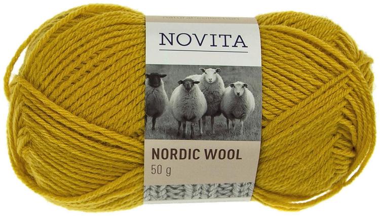 Novita Nordic Wool 50g lanka tumma sahrami 287