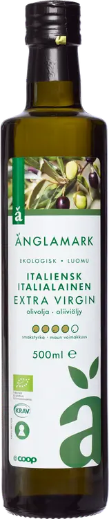 Änglamark ekstra-neitsytoliiviöljy italialainen luomu 500 ml