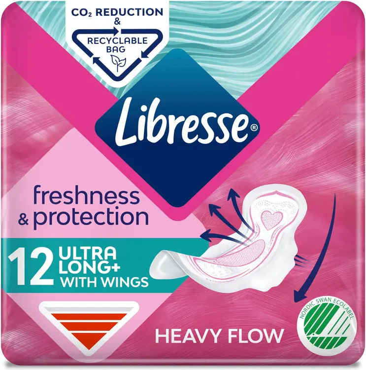 Libresse Ultra side Ultra Long+ Wings 12 kpl