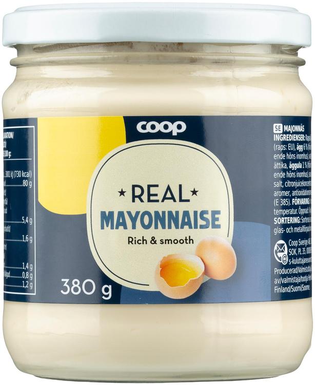 Coop Real majoneesi american style 380 g