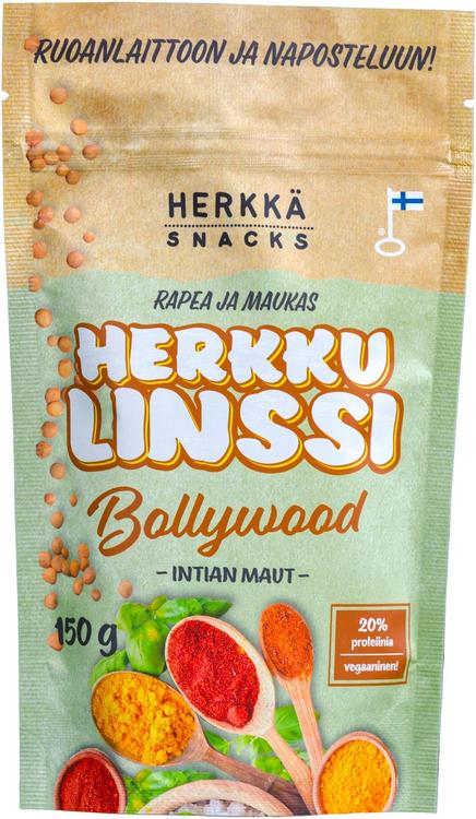 Herkkä Snacks Herkkulinssi Bollywood 150g