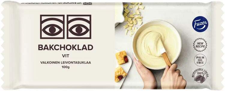 Fazer Ögon Valkoinen Leivontasuklaa 100g