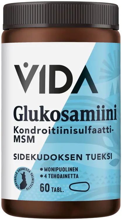 Vida Glukosamiini-kondroitiinisulfaatti-MSM ravintolisä 60 tabl