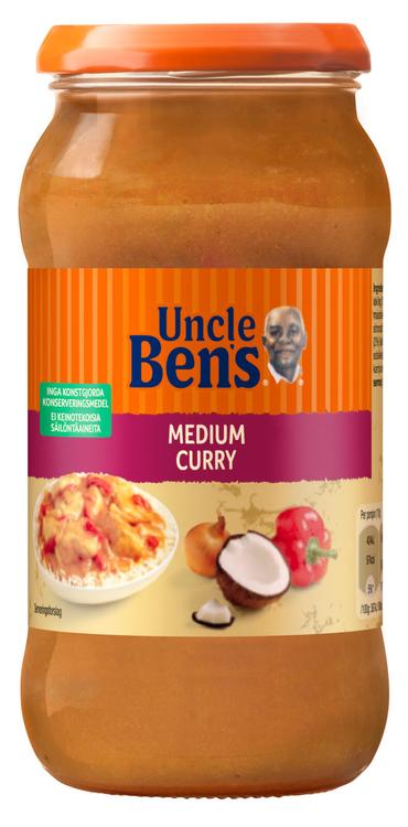 Uncle Ben's Medium Curry ateriakastike 440g