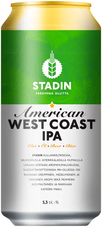 Stadin Panimo Oy Stadin West Coast IPA 5,3% 0,44l