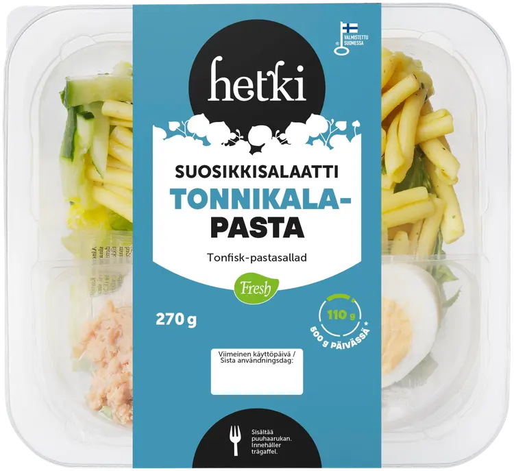 Fresh Hetki Suosikkisalaatti Tonnikala-Pasta 270g