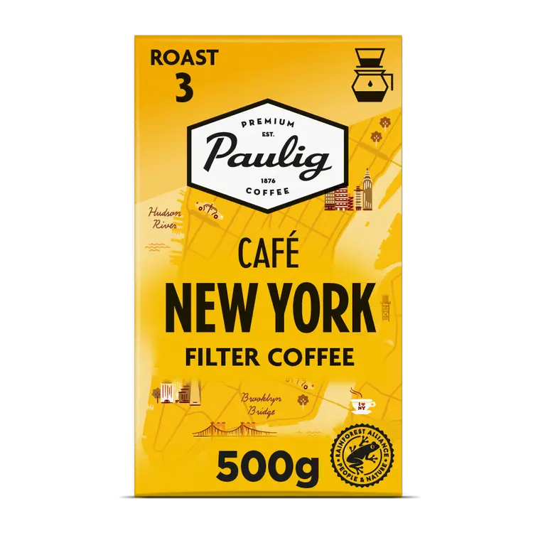 Paulig Café New York kahvi suodatinjauhatus 500g