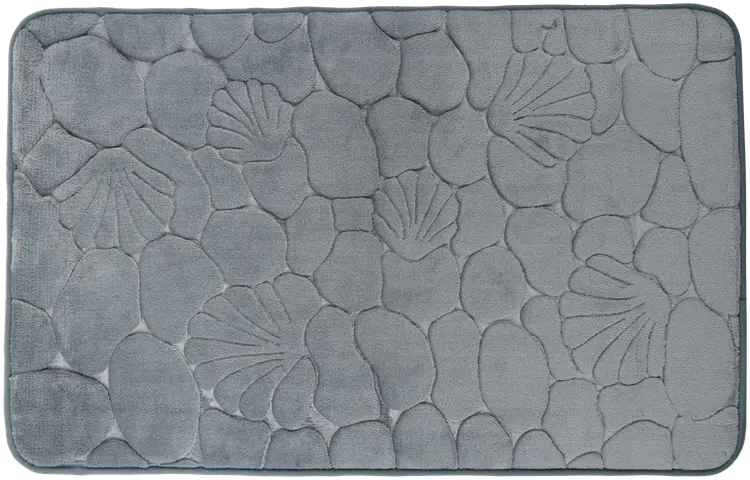 House kylpyhuoneen matto Shell 50 x 80 cm harmaa