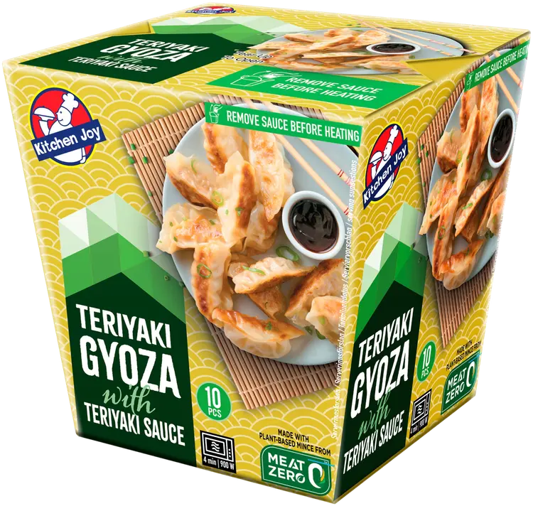Kitchen Joy Kasvispohjainen Gyoza teriyakikastikkeella 200g